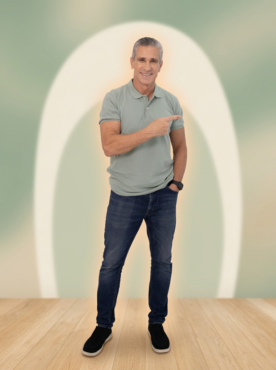Jorginho, tetracampeão mundial, apoiando o Égide para Empresas